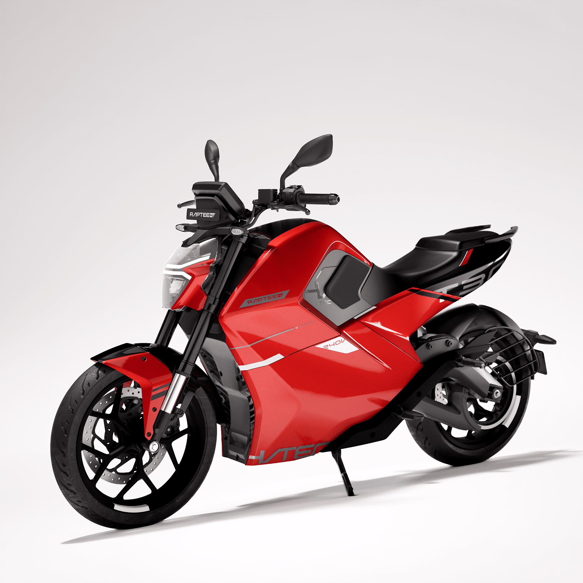 Raptee.HV T30 Electric Motorcycle side view
