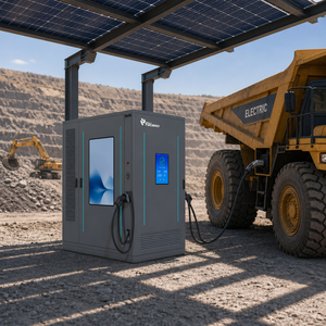 Smart Solar Powered EV Charging Station 120kW 261kWh LFP
