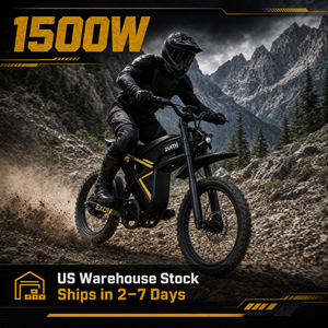 ZUMI Electric Pit Bike 1500W 52V Dual Battery Motocross