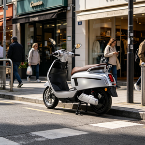 Smart Electric Motorcycle Fast Charging Low Consumption for Campus Transport and Urban Short Trip Riding
