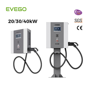 20kW CCS1/CCS2 Electric Car Charger Fast Charging Station Output Voltage 200- 1000VDC Wall-Mount Fast Charger For Electric Cars